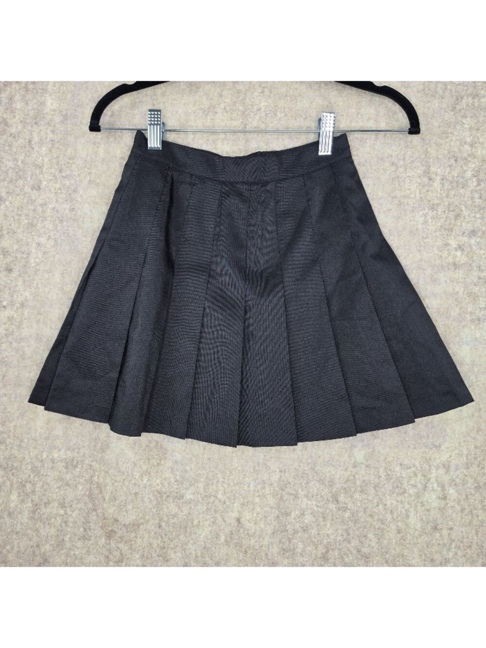 Cheerleading Black Pleated Skirt Adult 4 CheerFantastic 100% Polyester